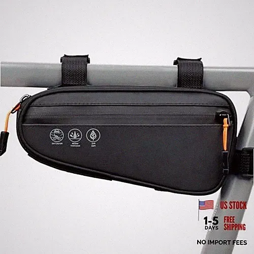 002 Bike Triangle Frame Bag Bike Triangle Frame Bag With 2 Side Zipper Pockets