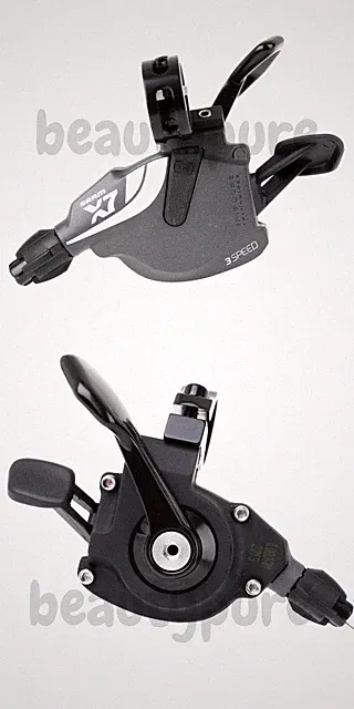 (1 SET) Sram X7 3x10 Speed Gray Trigger Shifter (Excluded Clamp) NEW
