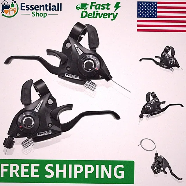 3x7 Gear Shifters with Optical Indicator for MTB, BMX, and Road Bikes
