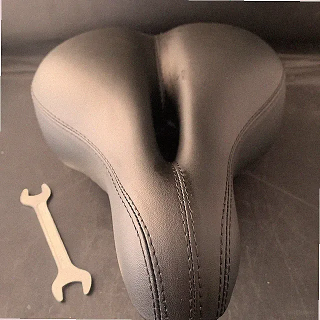 Bike Bicycle Seat Comfort With Mounting Wrench