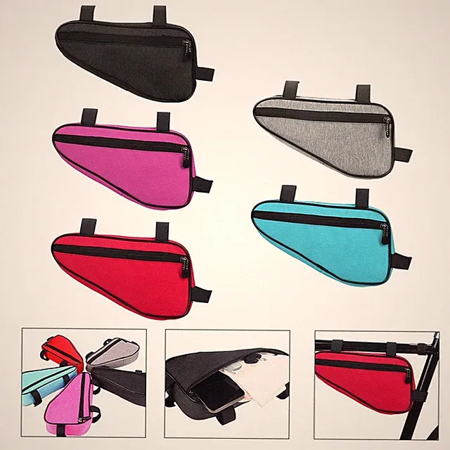 Lightweight and Non Interfering Triangle MTB Frame Bag for Smooth Cycling