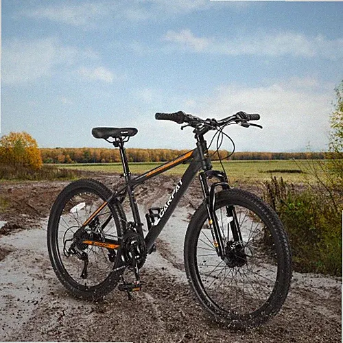 Mountain Bike Shimano 21 Speeds Mechanical Disc Brakes High-Carbon Steel Frame