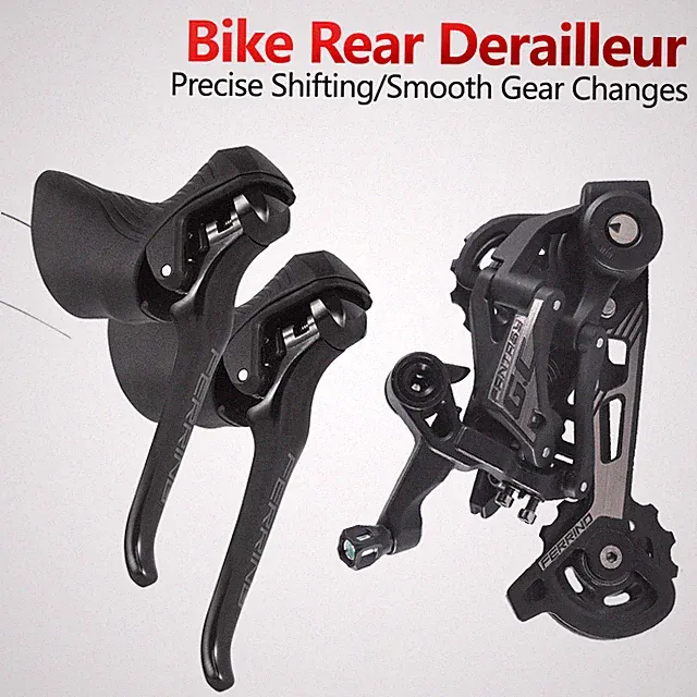 Road Gravel Bike Derailleur Brake Lever with Shifter Rear Derailleur Trigger