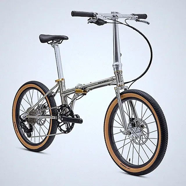 ROCKBROS Gravis 20"Folding Bike 9-Speed Hydraulic Disc Brake 4130 Steel Frame