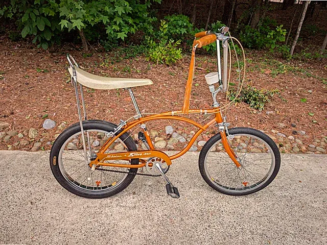 SCHWINN 1966 COPPERTONE Bicycle 3sp Trigger STINGRAY 20 inch*Sting-ray ORIGINAL