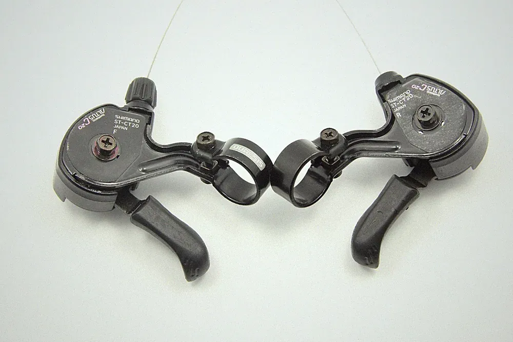 Shimano ct20 Bicycle Bike 3 X 5 6 Speed Shifters Tigger Thumb Shifter