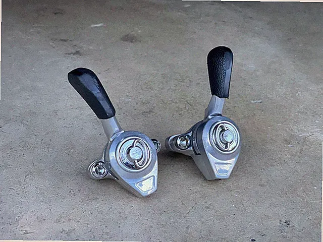 Shimano Deerhead XT SL-M700 Thumb Shifters - Thumbies - Clean