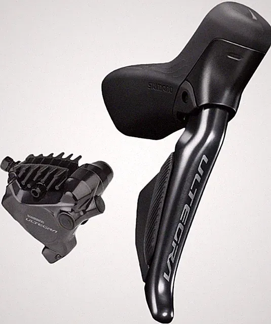 Shimano Ultegra ST-R8170F Di2 Shift/Brake Lever with BR-R8170 Hydraulic Disc