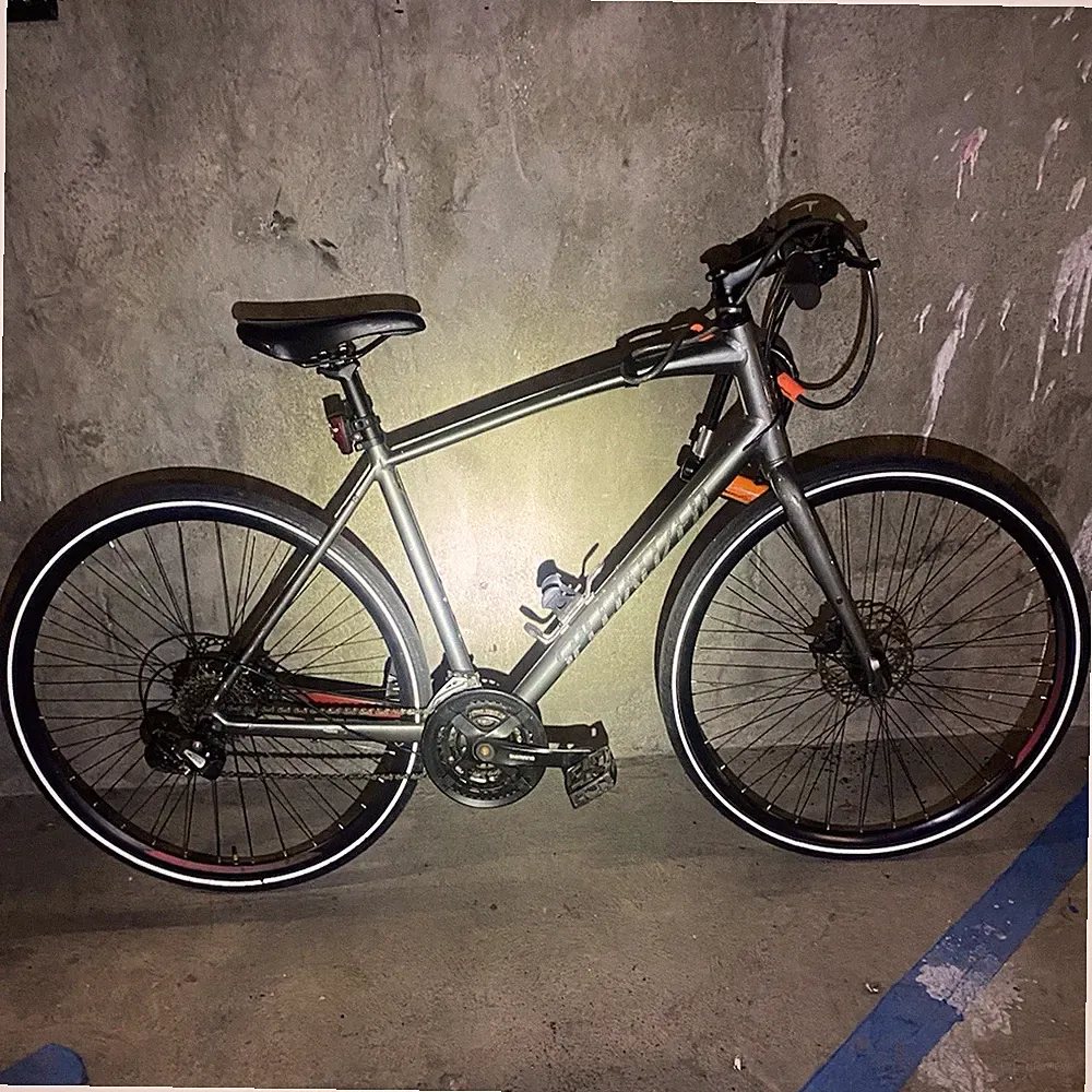 Specialized Sirrus Hybrid Bike 700C L Gray Flat Bar 3x Mechanical Disc Brakes