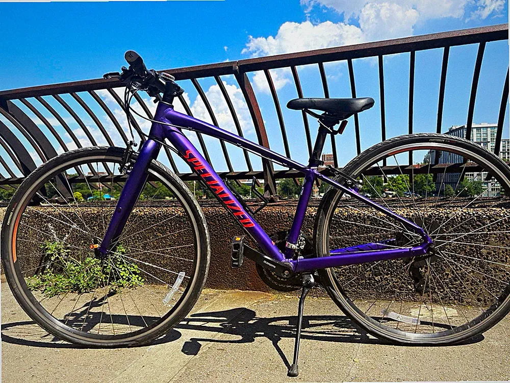 Specialized Sirrus Hybrid Bike 700C S Purple Flat Bar Rim Brake Kickstand