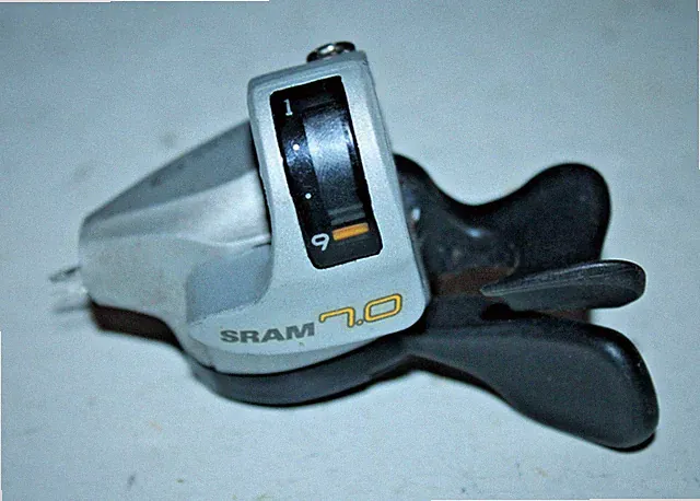 SRAM 7.0 Right Hand RH MTB Bike Trigger Shifter 9 Speed 22.2mm Gravel Hybrid :)