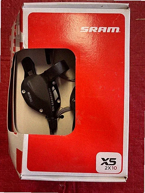 SRAM X5 Trigger Shifter Set - 2 x 10-Speed, Black