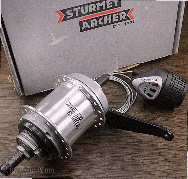 Sturmey Archer SRC 3 Speed Coaster Brake Bike HUB 36h Shifter Cruiser BicycleNOS