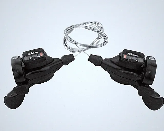 SUNRACE Bicycle Bike Trigger Shifter 3 x 7 Speed DLM-33 Black Shifter Bike Set