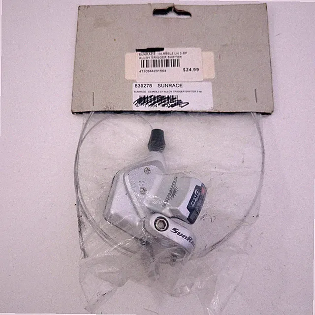 SunRace Left Trigger Shifter 3 Speed Silver MTB Hybrid Bike M90 DLM93L3 A84
