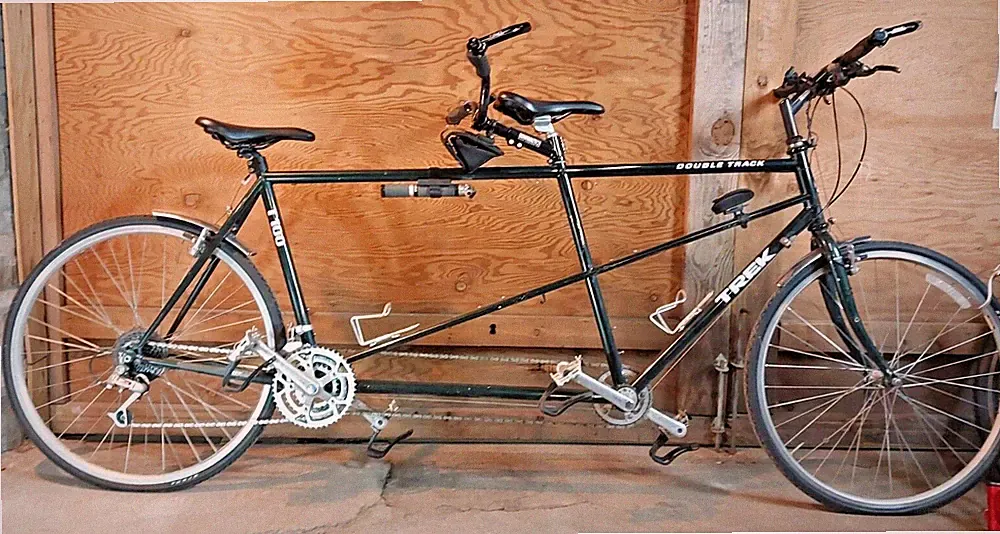 Trek 1100 Tandem Road Bike XL Large Steel 63cm 57cm Deore DX XT WI US Made 1995!