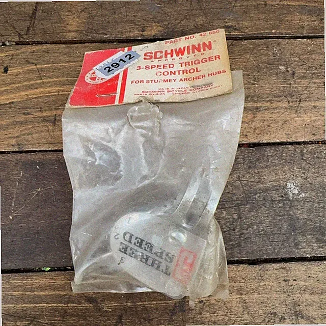 Vintage Schwinn 3 Speed Trigger Shifter Right Control Sturmey Archer AW 3s Japan