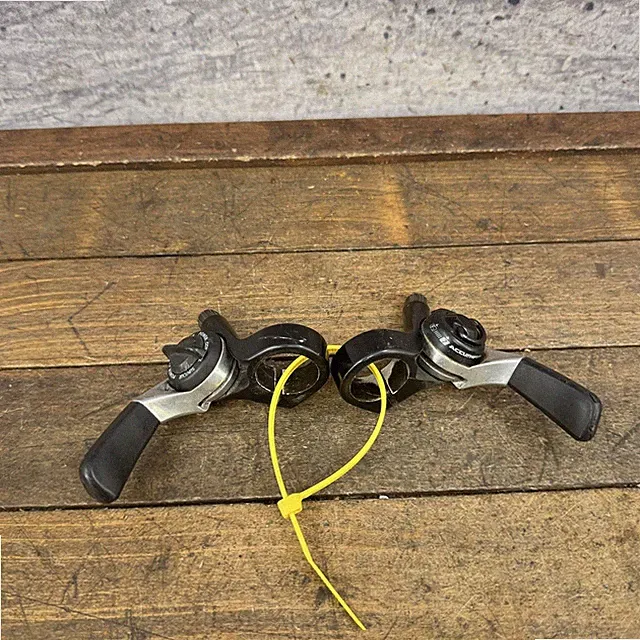 Vintage Suntour XC 7 Speed THumb Shifter Set Power Control Accushift 90s MTB