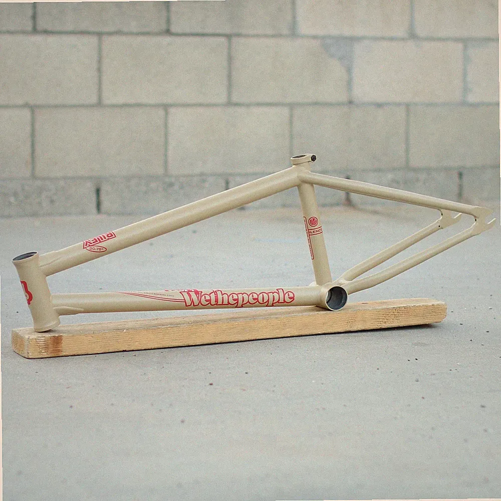 WE THE PEOPLE BMX TRIGGER BICYCLE FRAME TAN CULT WTP SUNDAY